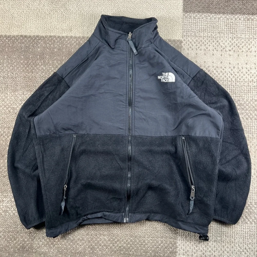The North Face Denali Polartec Fleece Jacket Black Youth Large Boys